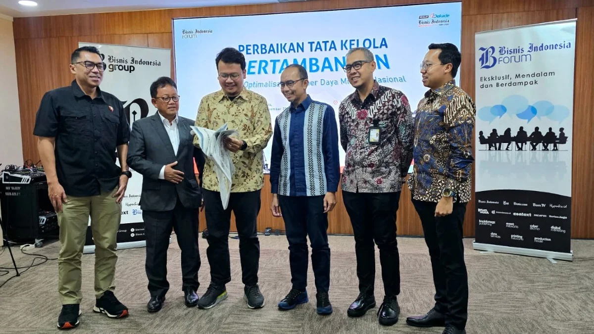 Bisnis Indonesia Forum: Penguatan Tata Kelola Minerba sebagai Kunci Ketahanan Nasional di Tengah Dinamika Global