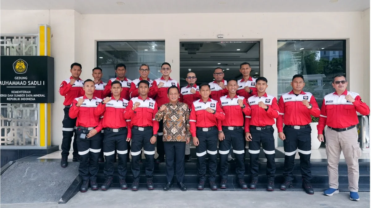 Dirjen Minerba Lepas Tim Garuda Rescue Nusantara untuk Berlaga di MERC 2025