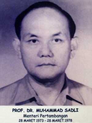 PROF. DR. IR. MOH. SADLI